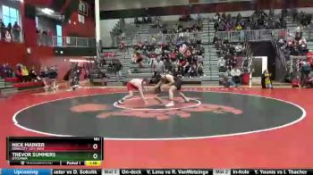 182 lbs Semifinal - Trevor Summers, Ottumwa vs Nick Marker, Iowa City, City High