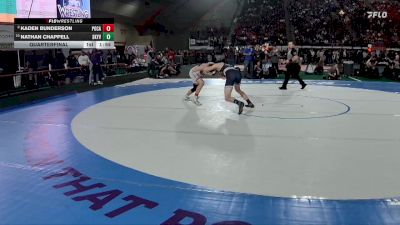 5A 138 lbs Quarterfinal - Nathan Chappell, Skyview vs Kaden Bunderson, Pocatello