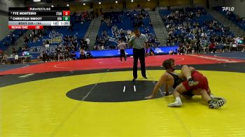 184 lbs Cons. Semi - Tye Monteiro, Stanford University vs Christian Smoot, Utah Valley University