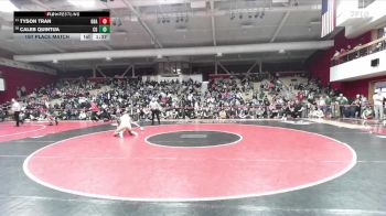 159 lbs 1st Place Match - Tyson Tran, Granada vs Caleb Quintua, Casa Grande
