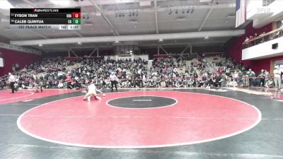 159 lbs 1st Place Match - Tyson Tran, Granada vs Caleb Quintua, Casa Grande