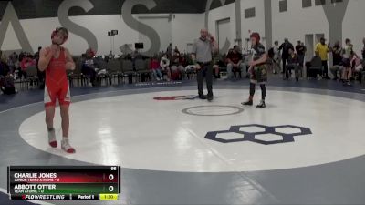 95 lbs Round 4 - Abbott Otter, Team Atomic vs Charlie Jones, Junior Terps Xtreme