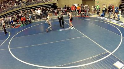 70 lbs Cons. Sub-rd Of 16 - Peyton Hansen, Iron County Wrestling Academy vs Graham Cochran, Uintah Wrestling