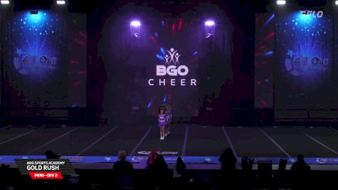 BGO Sports Academy - GOLD RUSH [2026 Mini--Div 2 Day 2] 2026 The All Out Grand Nationals