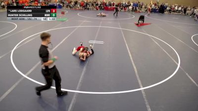 12U - 74 lbs Cons. Round 4 - Lars Lodgaard, LeVici Prep vs Hunter Schilling, Maple Grove Wrestling Club