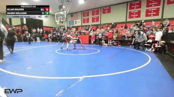 132 lbs Consi Of 16 #2 - Allan Majors, Hilldale vs Jaleen Williams, Tulsa Hale