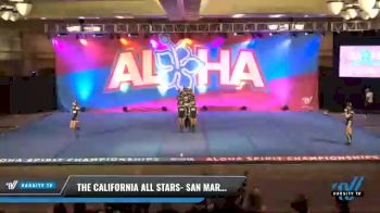 The California All Stars- San Marcos - Junior Mafia [2021 L6 Junior Coed Day 2] 2021 Aloha DI & DII Championships