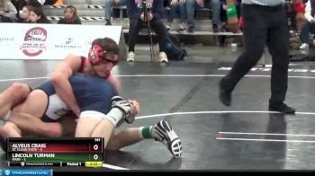 141 lbs Semis & 3rd Wb (16 Team) - Alyeus Craig, St. Cloud State vs Lincoln Turman, Mary