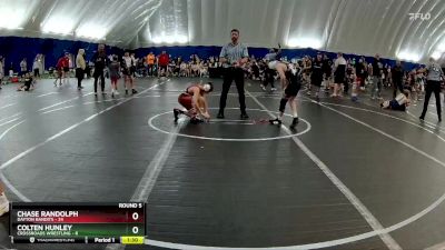 96 lbs Round 5 (8 Team) - Chase Randolph, Dayton Bandits vs Colten Hunley, Crossroads Wrestling