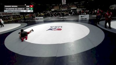 175 lbs Cons. Sub-semis - Frankie Medina, Daniel Cormier Wrestling Club vs Sylvester (SJ) Jones IV, Revival School Of Wrestling