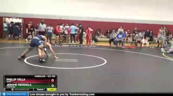 122 lbs Semifinal - Jerome Mendiola, Cheyenne vs Phillip Vella, Basic