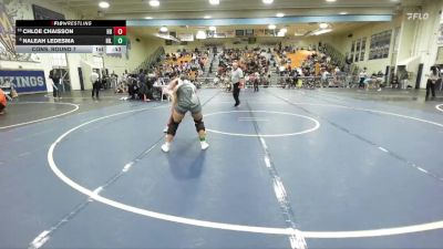 115 lbs Cons. Round 7 - Naleah Ledesma, Hillcrest vs Chloe Chaisson, Huntington Beach