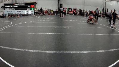 113 lbs Round 1 (4 Team) - Grayson Cisney, Palm City Thundercats vs Gabe Benyo, Mat Assassins Black