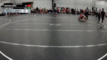 113 lbs Round 1 (4 Team) - Grayson Cisney, Palm City Thundercats vs Gabe Benyo, Mat Assassins Black