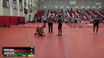 190 lbs Placement (16 Team) - Amari Allen, Smiths Station Hs vs Ryder Gray, Hewitt-Trussville