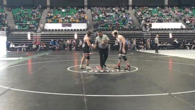 1A-4A 157 Champ. Round 1 - Gabriel Snyder, Weaver vs Nicholas Yordy, Central Florence High School