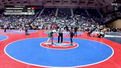 190-5A Champ. Round 1 - Domenic Velardez, Creekview vs Justus Washington, Rome