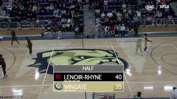 Replay: Lenoir-Rhyne vs Wingate - Men's | Jan 31 @ 7 PM