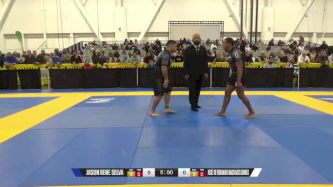 José De Ribamar Machado Gomes vs Jason Rene Selva 2024 World IBJJF Jiu-Jitsu No-Gi Championship