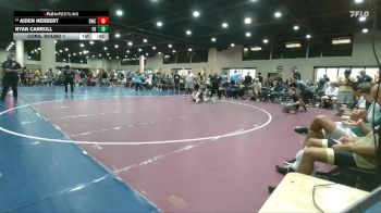 132 lbs Cons. Round 1 - Ryan Carroll, Powder Springs vs Aiden Herbert, Rio Wrestling Club