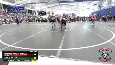 215 lbs Round 2 - Malachi Woehr-Zarillo, Butler vs Cason Miller, Hamilton