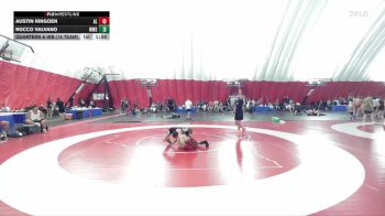 106 lbs Quarters & Wb (16 Team) - Austin Ringoen, Albert Lea Area vs Rocco Valvano, Wheaton Warrenville South