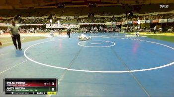 184 lbs Placement (16 Team) - Rylan Moose, Marymount University vs Andy Muzika, Penn College Of Technology