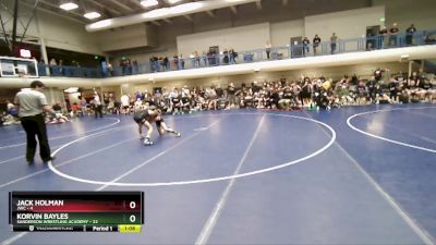 95 lbs Finals (2 Team) - Jack Holman, JWC vs Korvin Bayles, Sanderson Wrestling Academy