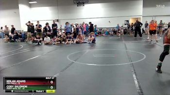 150 lbs Round 7 (8 Team) - Cody Salomon, Front Royal WC vs Keilan Adams, Full Circle