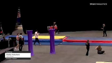 Shelby Nobuhara - Tumbling, High Altitude - 2021 USA Gymnastics Championships