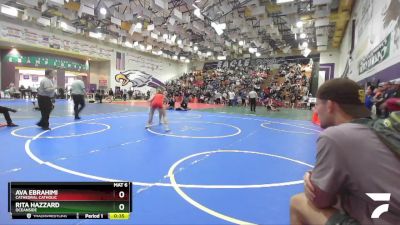 125 Girls Cons. Semi - Rita Hazzard, Oceanside vs Ava Ebrahimi, Cathedral Catholic