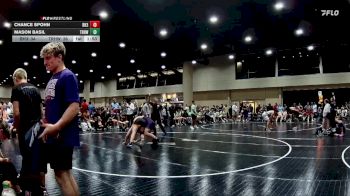 150 lbs Round 4 (6 Team) - Chance Spohn, Black Hive #3 vs Mason Basil, Team Rich Habits White