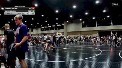 150 lbs Round 4 (6 Team) - Chance Spohn, Black Hive #3 vs Mason Basil, Team Rich Habits White