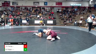 149 lbs Semifinal - Nick Young, Gannon vs Brik Filippo, Central Oklahoma