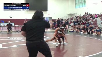 103 lbs Semifinal - Oceanna Yeung, Cerritos College vs Jenelle Gozun, Mt. San Antonio College
