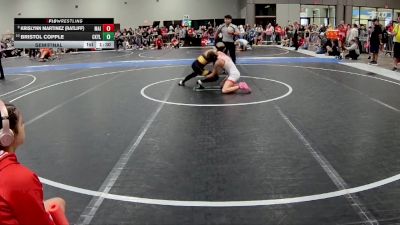 97 lbs Semifinal - Krislynn Martinez (Ratliff), Maize vs Bristol Copple, Central Kansas Young Lions