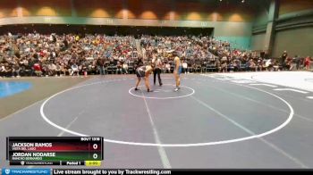 215 lbs Quarterfinal - Jordan Nodarse, Rancho Bernardo vs Jackson Ramos, Vista Del Lago