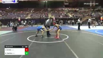 95 lbs Round Of 16 - Scout Santos, Deschutes MC vs Isaiah Cortez, Gilroy Hawks