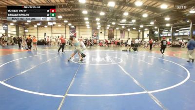 126 lbs Consolation - Jarrett Patty, OK vs Canaan Spears, VA