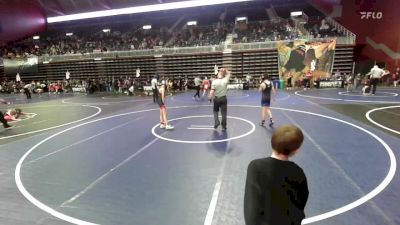 98 lbs Semifinal - Connor Sisterhen, Pikes Peak Warriors vs Blake Nash, Black Fox Wr Ac