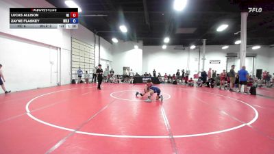 84 lbs Lucas Allison, Nebraska vs Zayne Flaskey, Minnesota Red