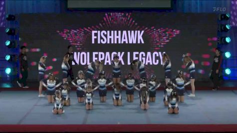 FishHawk Wolfpack Legacy [2022 Peewee Show Cheer 1] 2022 Pop Warner National Cheer & Dance Championship