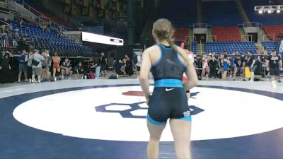 110 lbs Champ. Rd Of 128 - Adalyne Montiel, WA vs Serenity Turner, IA