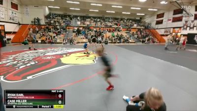 53 lbs Cons. Round 3 - Ryan Earl, Worland Wrestling Club vs Case Miller, Riverton USA Wrestling