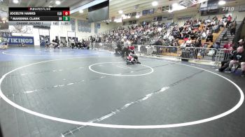 105 lbs Champ. Round 1 - Makenna Clark, Diamond Ranch vs Jocelyn Hanks, Elsinore