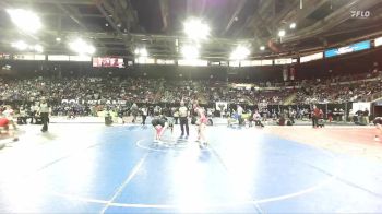 100 lbs Cons. Round 3 - Chevelle Carter, Mountain Home vs Eilie May, LaGrande