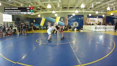 215 lbs Round 5 (8 Team) - Joshua Ramirez, SOWA vs Sebastian Mitchell, Naperville Central