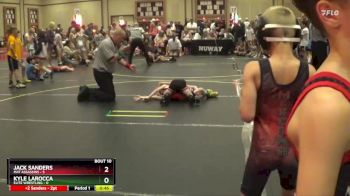 49 lbs Round 4 (6 Team) - Jack Sanders, Mat Assassins vs Kyle LaRocca, Elite Wrestling