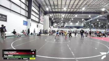 165 lbs 1st Place Match - D.j. Trent, Jefferson Forest Wrestling vs Cole McGinty, Warrior Wrestling Club