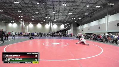 215 lbs Cons. Round 3 - Louis Van Batavia, Park Hill vs Carson Barnes, St. Pius X (Kansas City) JV